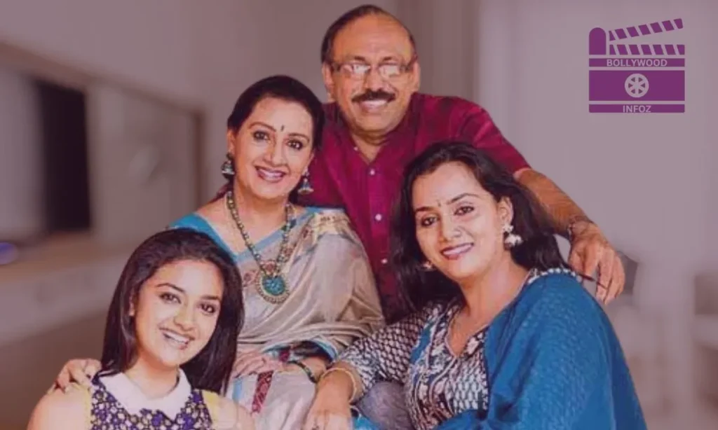 keerthy suresh family